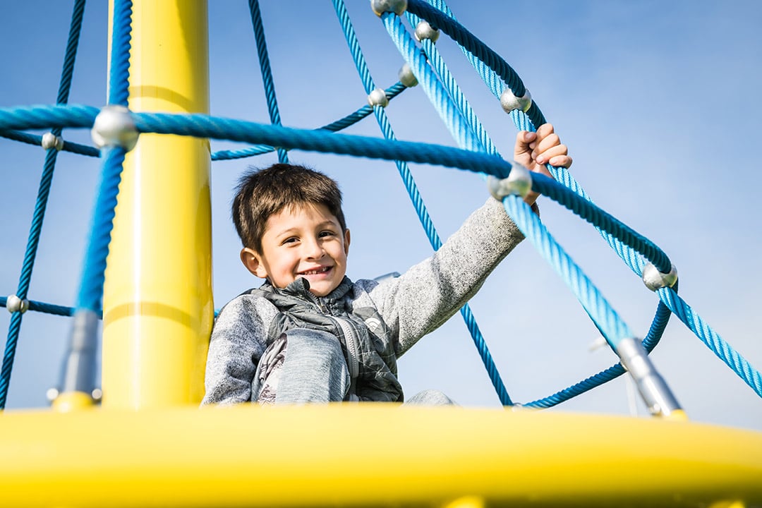 Dennis P Collins Park NJ Playgrounds, Ascend Web Whirl