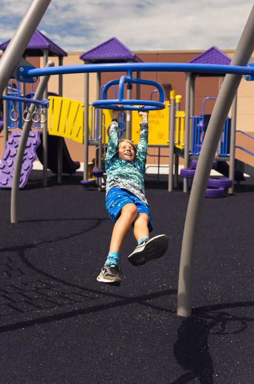Ellicott Elementary CO Playgrounds 3-Wheel Spinner