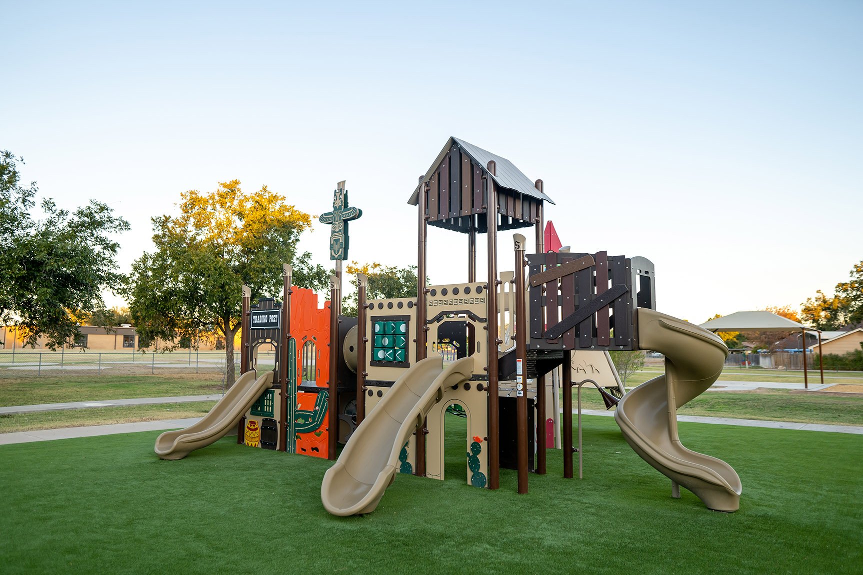 Trinity Park, TX Themed Playground