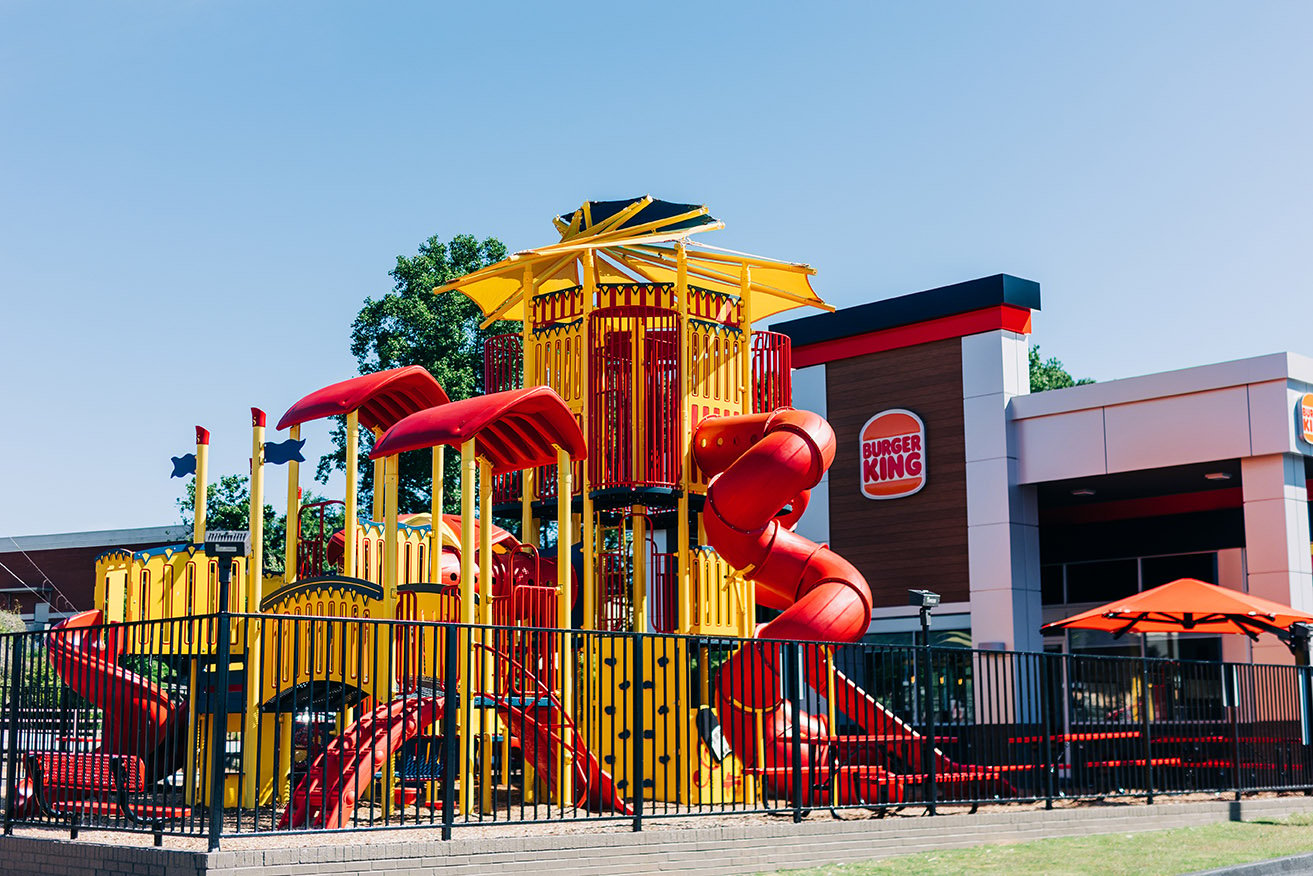 Playground at Burger King