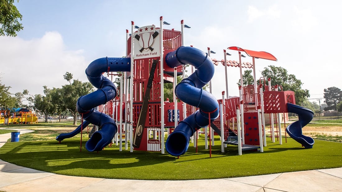 Dennis the Menace Park is Renovated to Modern Standards While Honoring its Historic Roots